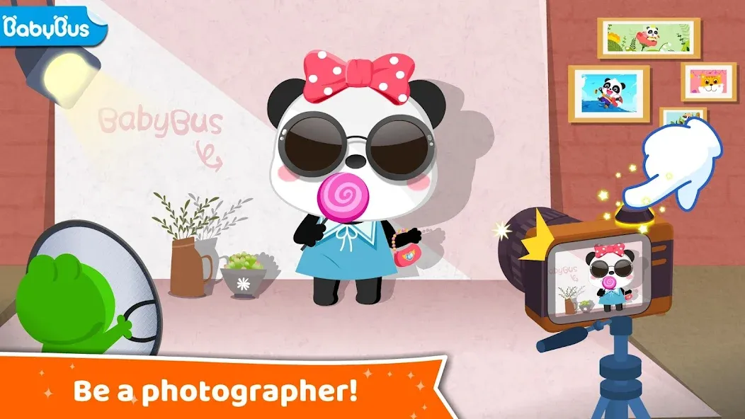 Baby Panda's Dream Job  [МОД Бесконечные деньги] Screenshot 1