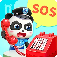 Взломанная Little Panda Policeman  [МОД Все открыто] - стабильная версия apk на Андроид