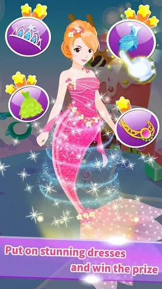 Little Panda Princess Dressup  [МОД Unlimited Money] Screenshot 3