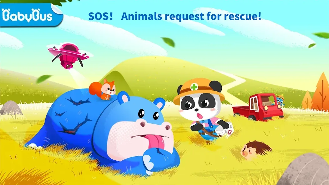 Baby Panda: Care for animals  [МОД Mega Pack] Screenshot 1