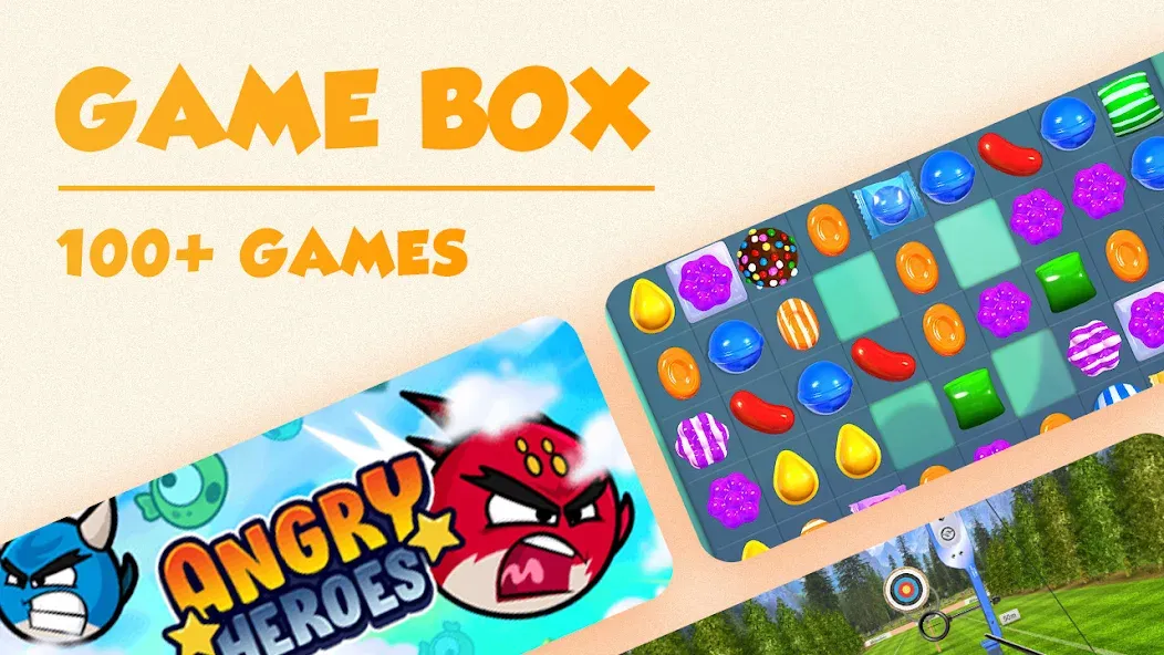 Game Box - 100+ Games (Гейм Бокс)  [МОД Все открыто] Screenshot 1