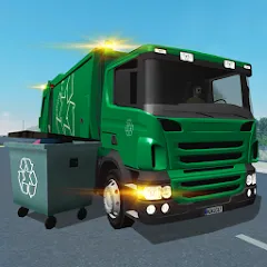 Взлом Trash Truck Simulator (Трэш Трак Симулятор)  [МОД Много монет] - полная версия apk на Андроид