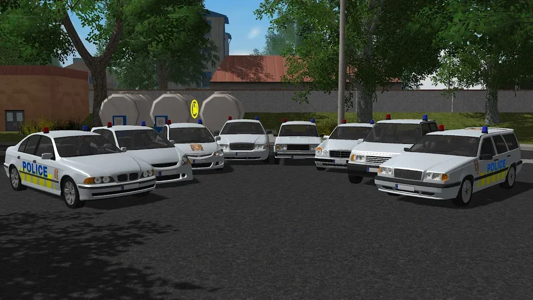 Police Patrol Simulator (Полицейский патрульный симулятор)  [МОД Бесконечные монеты] Screenshot 1