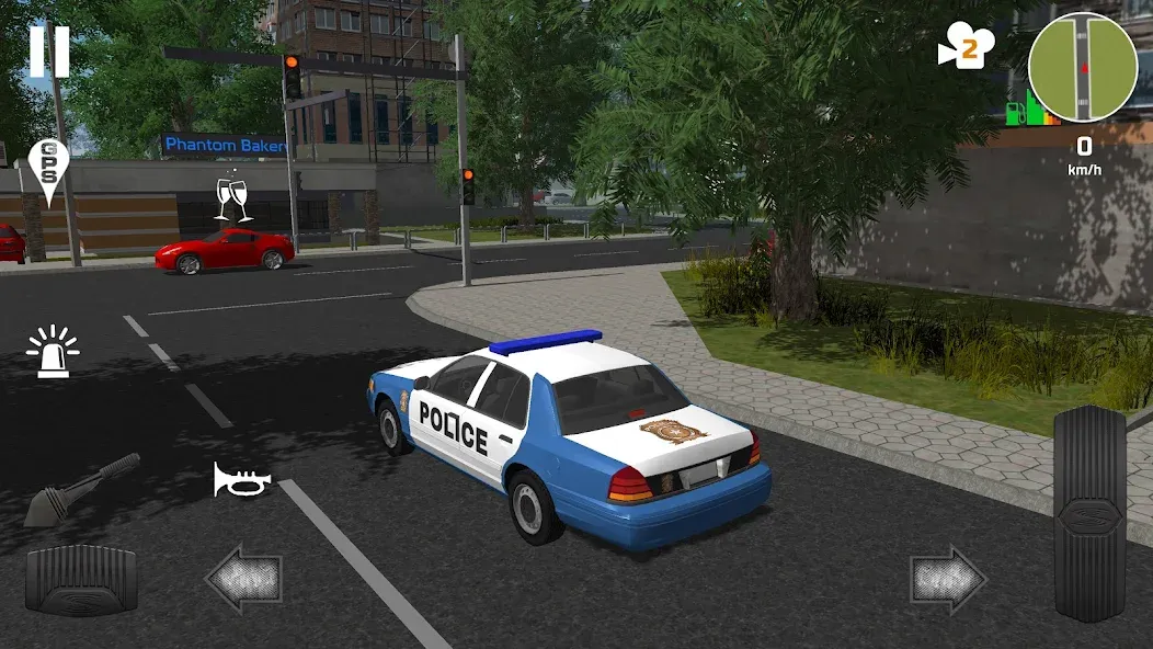 Police Patrol Simulator (Полицейский патрульный симулятор)  [МОД Бесконечные монеты] Screenshot 3