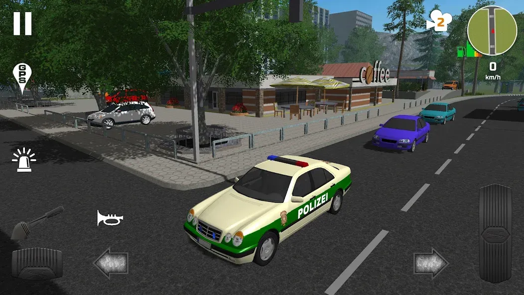 Police Patrol Simulator (Полицейский патрульный симулятор)  [МОД Бесконечные монеты] Screenshot 5