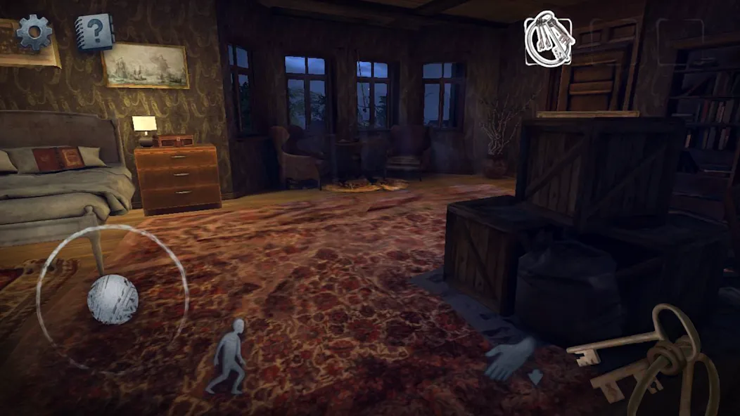 Scary Mansion: Horror Game 3D  [МОД Бесконечные монеты] Screenshot 3