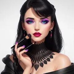 Взлом Fashion Makeover Stylist Game  [МОД Mega Pack] - последняя версия apk на Андроид