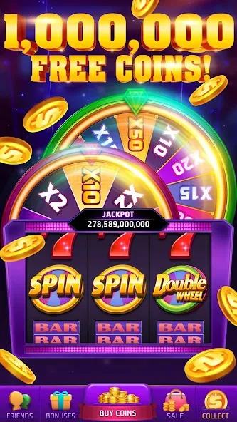 777 Casino – vegas slots games (Казино)  [МОД Меню] Screenshot 1