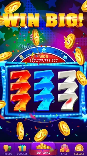 777 Casino – vegas slots games (Казино)  [МОД Меню] Screenshot 2