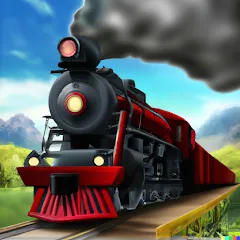 Взлом My Railroad: train and city  [МОД Все открыто] - стабильная версия apk на Андроид