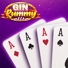 Взлом Gin Rummy Elite: Online Game (Джин Рамми)  [МОД Меню] - последняя версия apk на Андроид