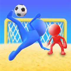 Взломанная Super Goal: Fun Soccer Game (Супер Гол)  [МОД Menu] - полная версия apk на Андроид