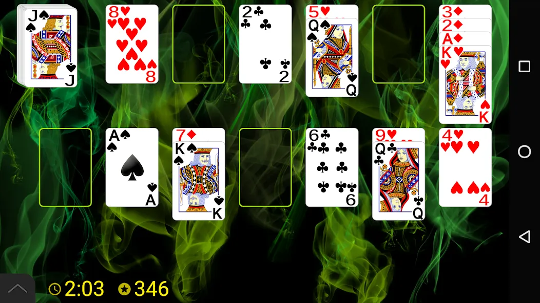 All In a Row Solitaire (Ол ин э Роу Солитер)  [МОД Бесконечные монеты] Screenshot 1