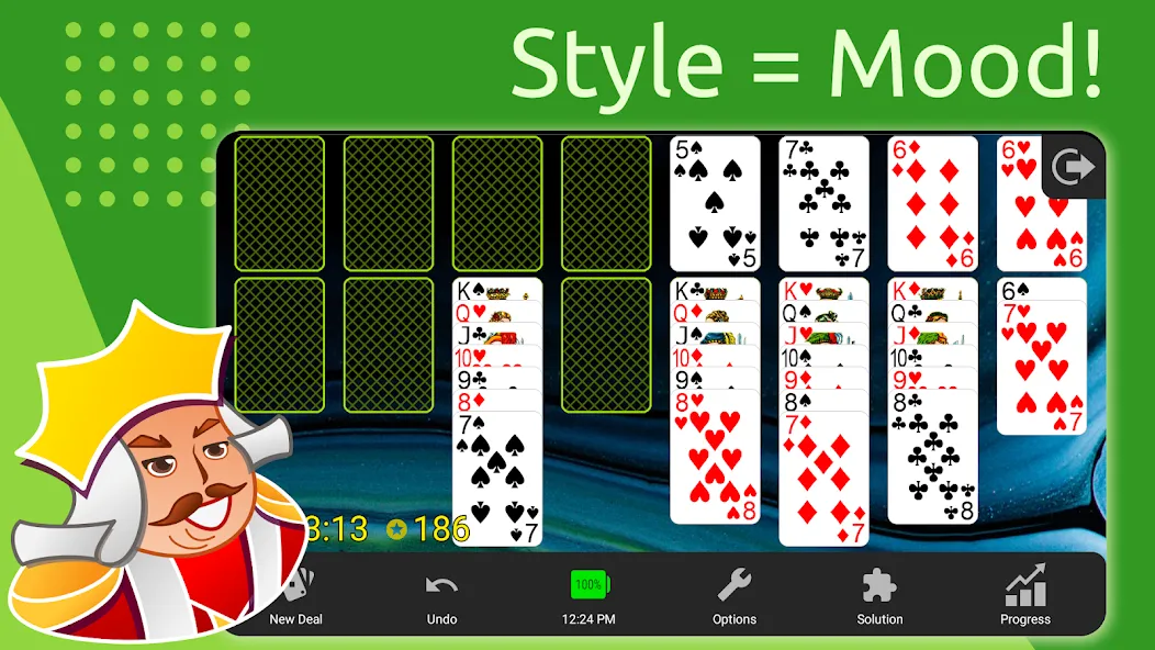 FreeCell  [МОД Много денег] Screenshot 5