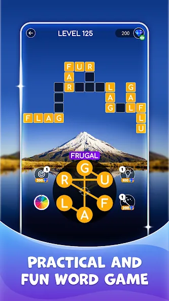 Calming Crosswords Word Puzzle  [МОД Меню] Screenshot 4