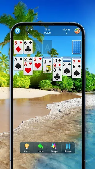 Solitaire, Klondike Card Games  [МОД Mega Pack] Screenshot 4