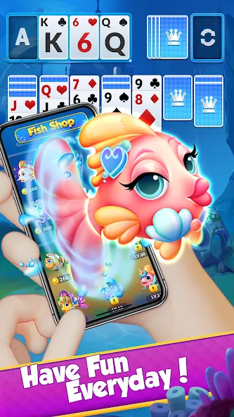 Solitaire - Klondike Card Game (Солитер)  [МОД Unlocked] Screenshot 3