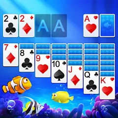 Взломанная Solitaire  [МОД Меню] - стабильная версия apk на Андроид