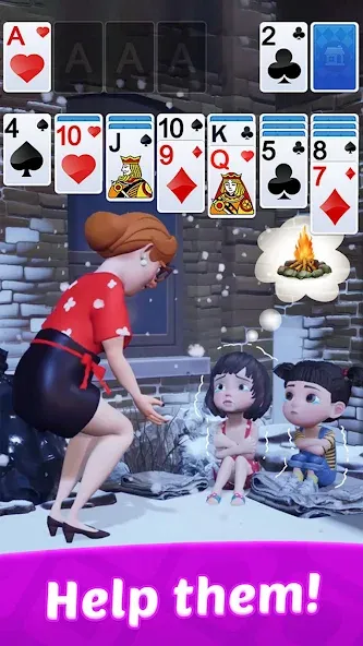 Solitaire: Card Games  [МОД Меню] Screenshot 4