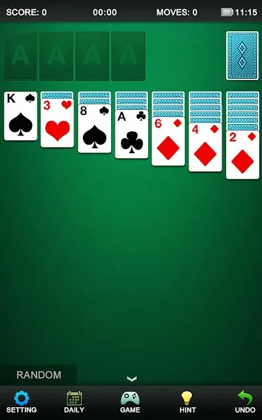 Solitaire! Classic Card Games  [МОД Unlocked] Screenshot 1