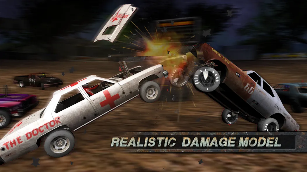 Demolition Derby: Crash Racing (Демолиция Дерби)  [МОД Много денег] Screenshot 5