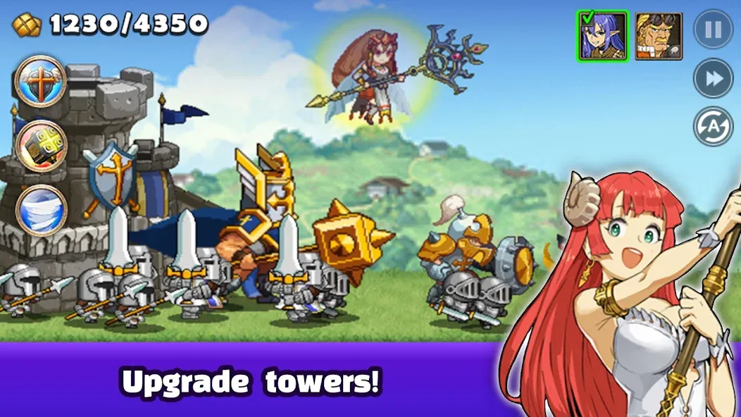 Kingdom Wars - Tower Defense (Кингдом Варс)  [МОД Unlocked] Screenshot 2