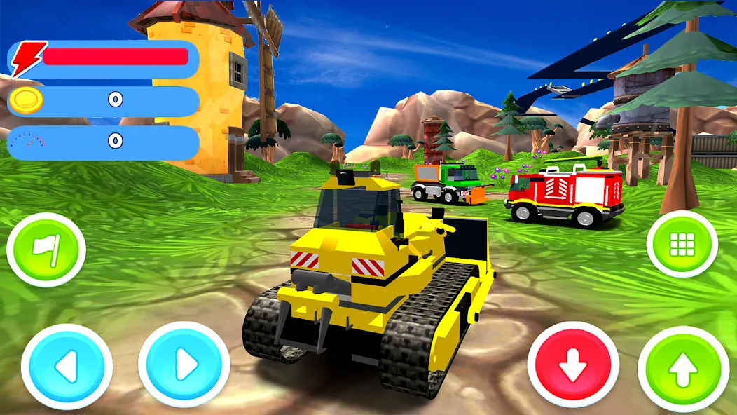 Toy Truck Drive  [МОД Unlocked] Screenshot 1