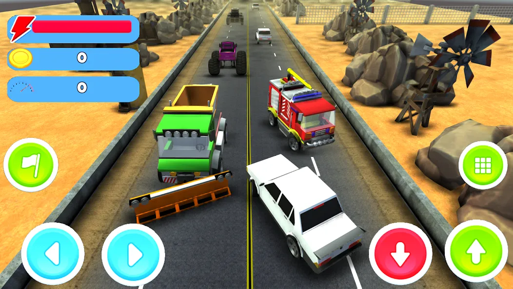 Toy Truck Drive  [МОД Unlocked] Screenshot 2