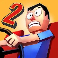 Взломанная Faily Brakes 2: Car Crash Game (Фэйли Брейкс 2)  [МОД Menu] - стабильная версия apk на Андроид