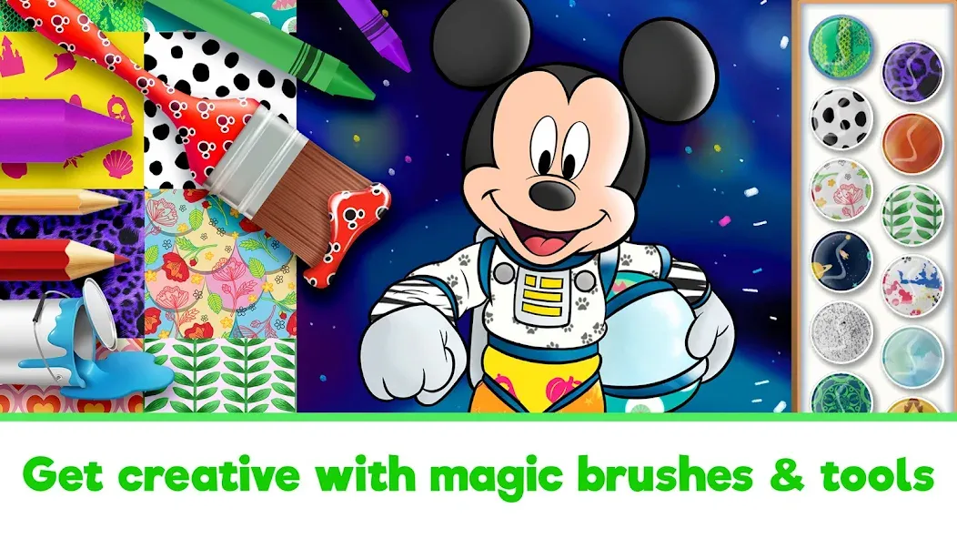 Disney Coloring World (Дисней)  [МОД Все открыто] Screenshot 2