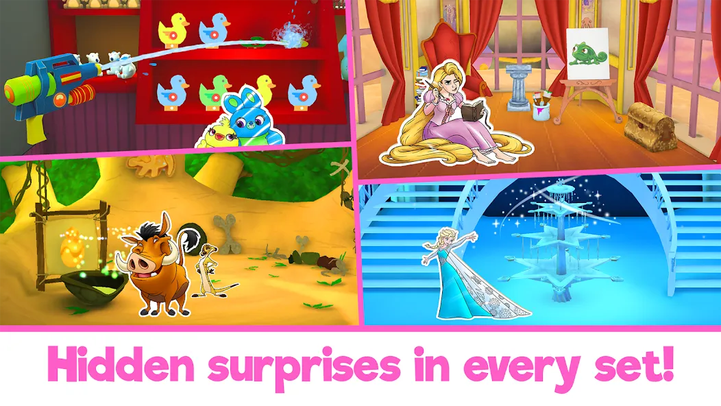 Disney Coloring World (Дисней)  [МОД Все открыто] Screenshot 4