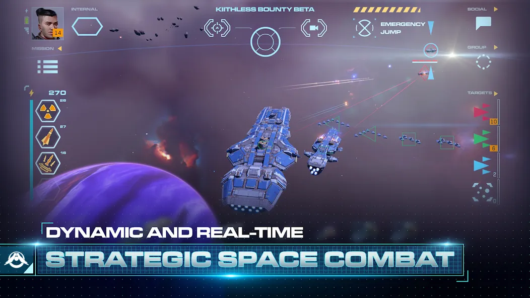 Homeworld Mobile: Sci-Fi MMO (Хоумворлд Мобаил)  [МОД Menu] Screenshot 2