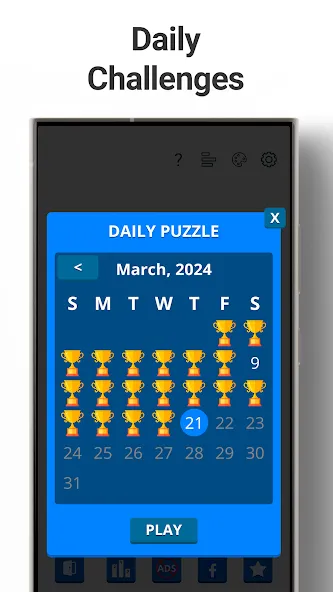 Sudoku Levels: Daily Puzzles  [МОД Menu] Screenshot 2