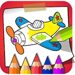 Взломанная Coloring Book - Kids Paint  [МОД Меню] - полная версия apk на Андроид