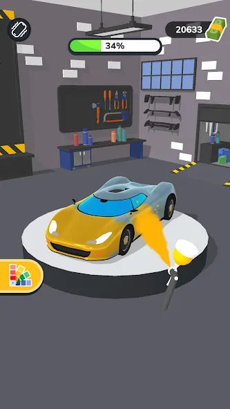 Car Master 3D (Кар Мастер 3D)  [МОД Mega Pack] Screenshot 3