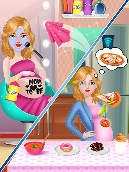 Mom Babysitting Game  [МОД Menu] Screenshot 1