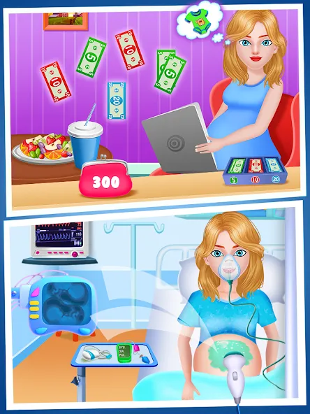 Mom Babysitting Game  [МОД Menu] Screenshot 2