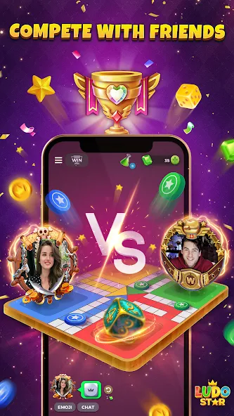 Ludo STAR: Online Dice Game (Лудо СТАР)  [МОД Много монет] Screenshot 2