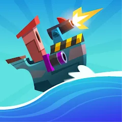 Взломанная Oceans of Steel (Океаны стали)  [МОД Все открыто] - полная версия apk на Андроид