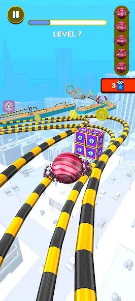 Rolling Balls 3D (Гоинг Боллс 3Д)  [МОД Бесконечные деньги] Screenshot 1