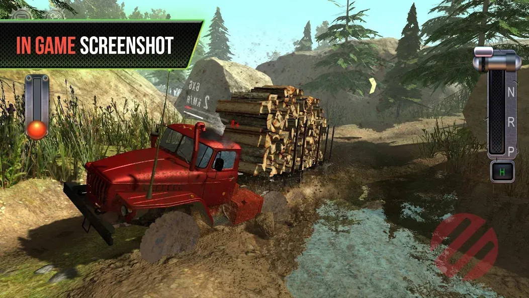 Truck Simulator OffRoad 4  [МОД Menu] Screenshot 2