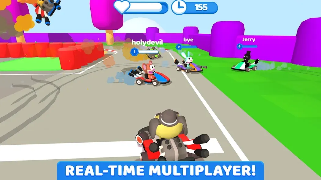 SmashKarts.io  [МОД Mega Pack] Screenshot 1