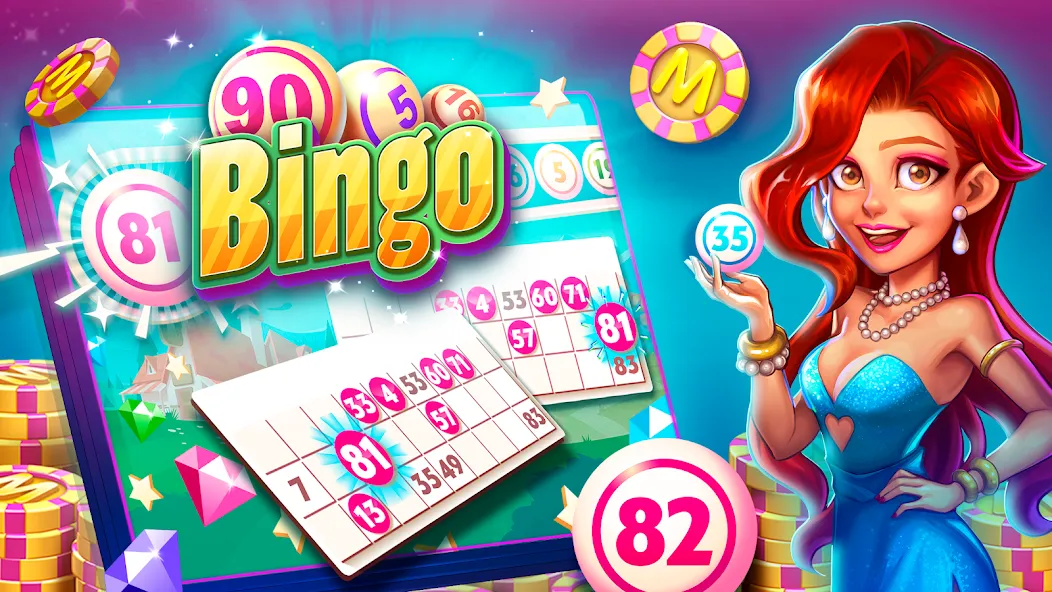 MundiGames: Bingo Slots Casino (Мундийуэгос)  [МОД Бесконечные деньги] Screenshot 4