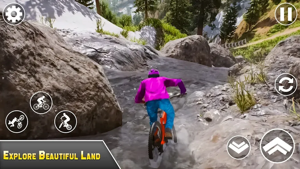 BMX Bicycle Games Offroad Bike  [МОД Unlimited Money] Screenshot 5