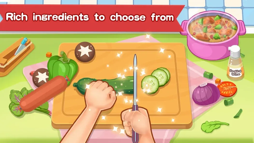 Happy Kitchen World  [МОД Unlimited Money] Screenshot 2