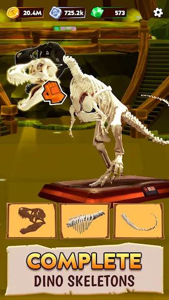 Dino Quest 2: Dinosaur Fossil (Дино Квест 2)  [МОД Много денег] Screenshot 3