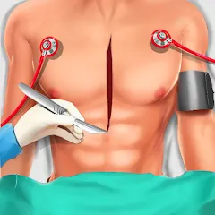 Взлом Surgery Doctor Simulator Games  [МОД Много монет] - полная версия apk на Андроид