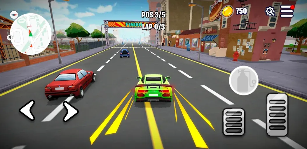 Rumble Racing: Car Drifting (Рамбл Рейсерс)  [МОД Mega Pack] Screenshot 1