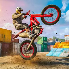 Взлом Bike Stunt Race Tricks Master  [МОД Много денег] - последняя версия apk на Андроид