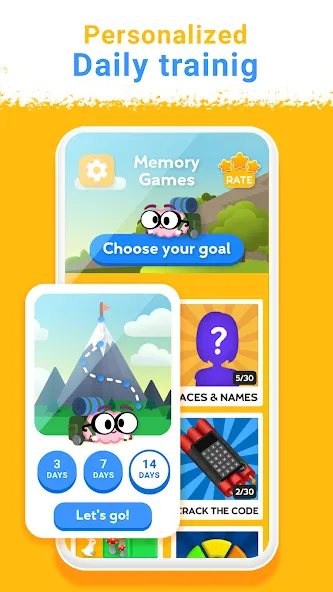 Train your Brain. Memory Games  [МОД Все открыто] Screenshot 3